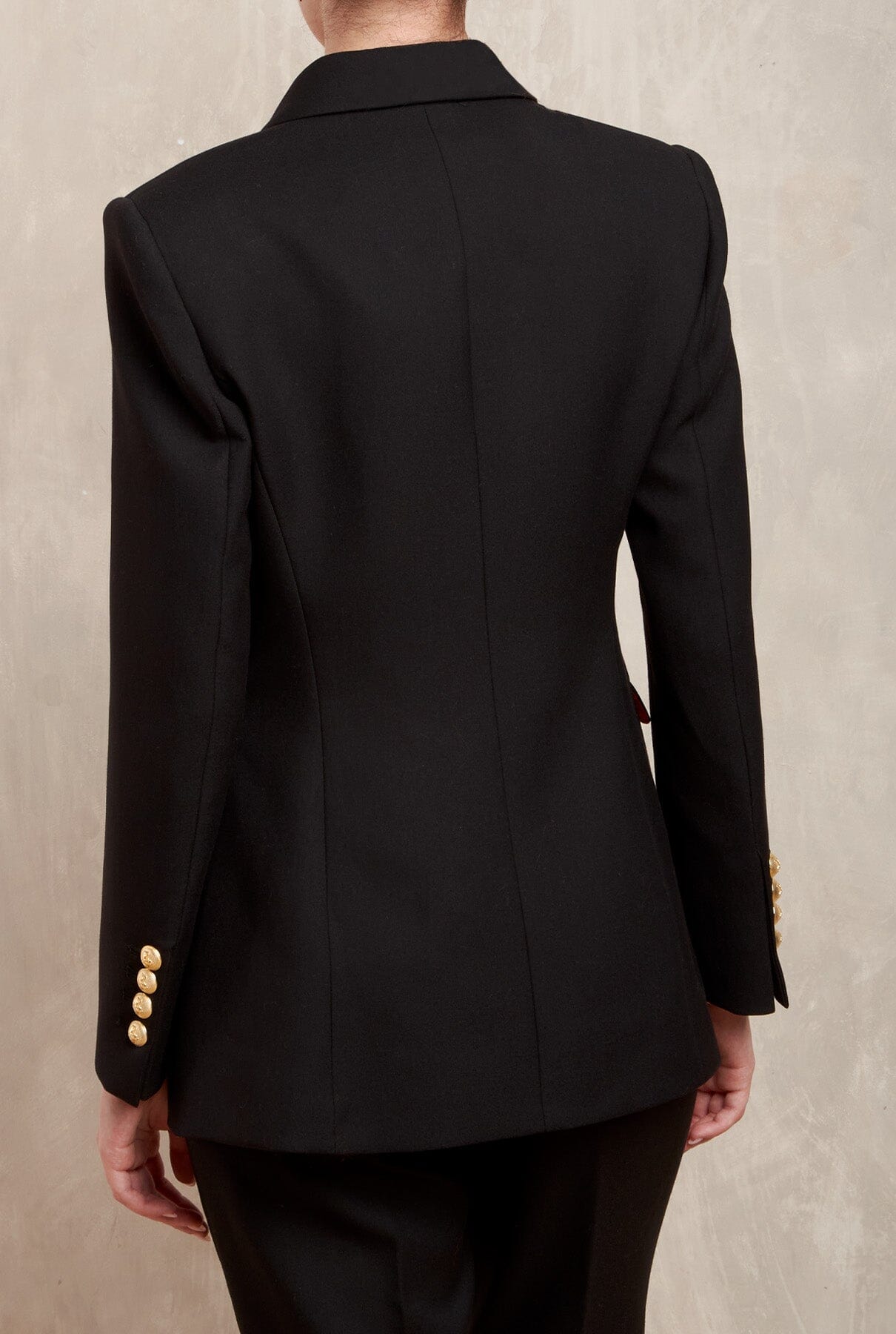 BLAZER DOUBLE BREASTED SATIN LAPEL OBELIA Jackets The Extreme Collection 