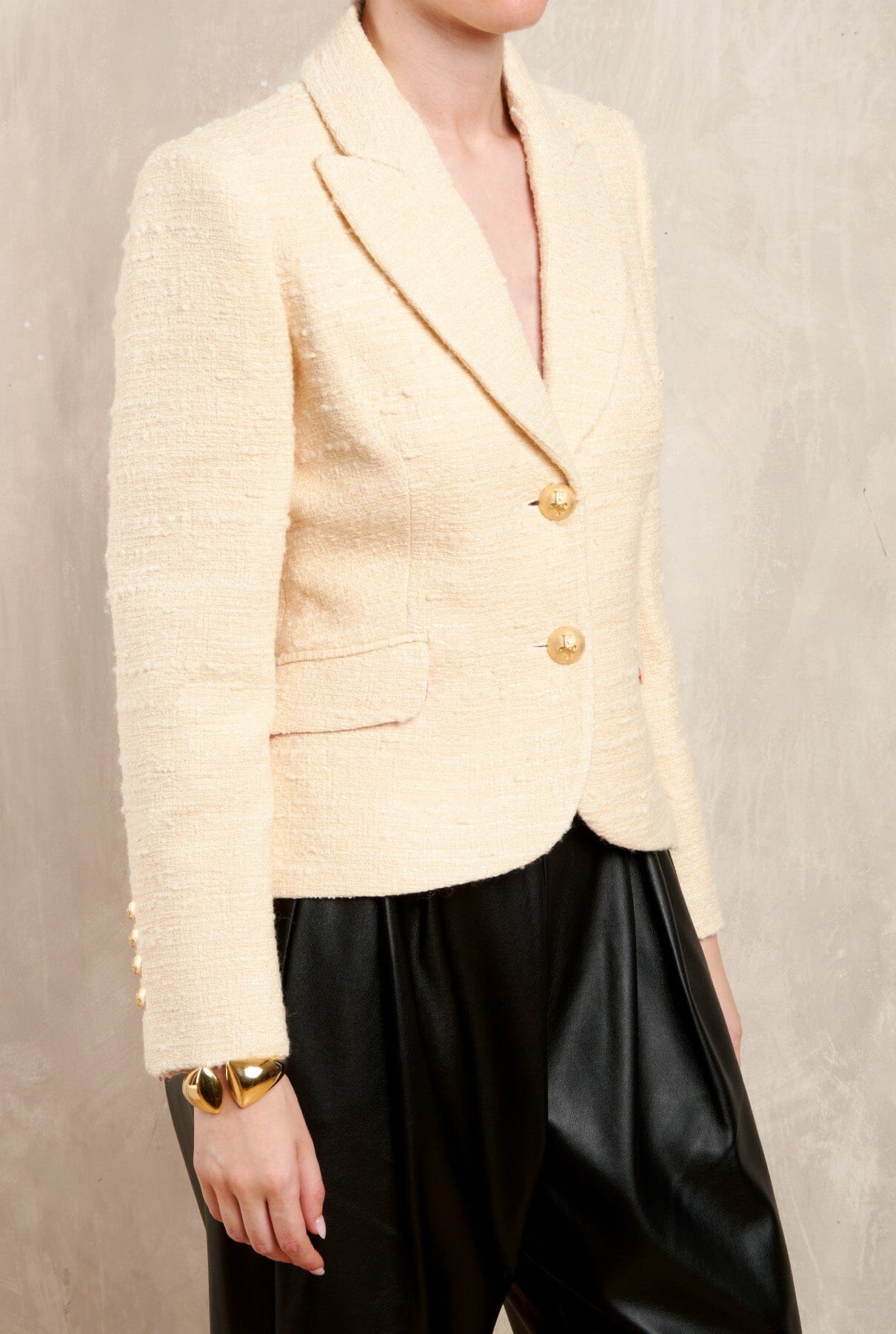 BLAZER WHITE TWO BUTTONS ANAIS Jackets The Extreme Collection 