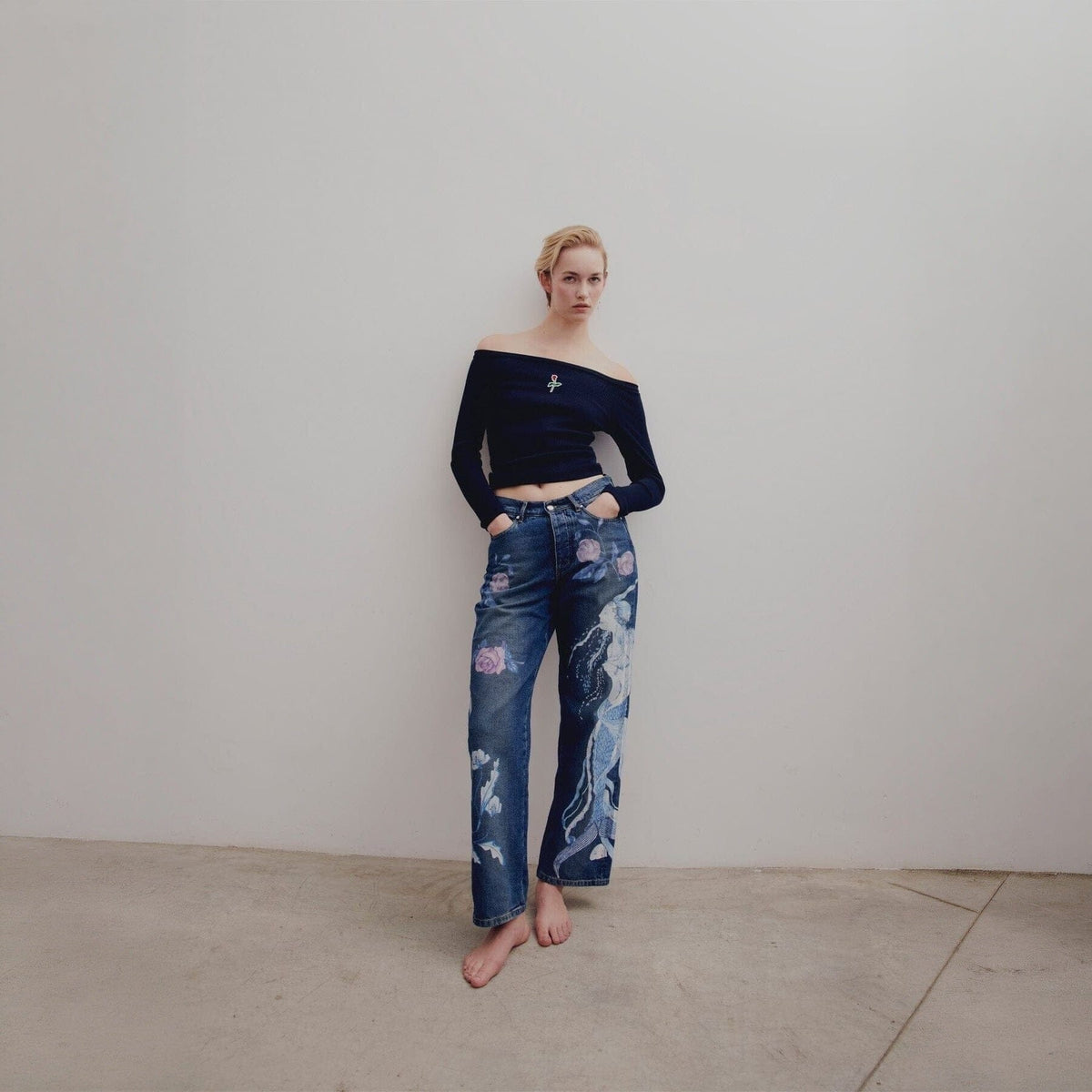 Blue Nereids Jeans Trousers Ynes Suelves 