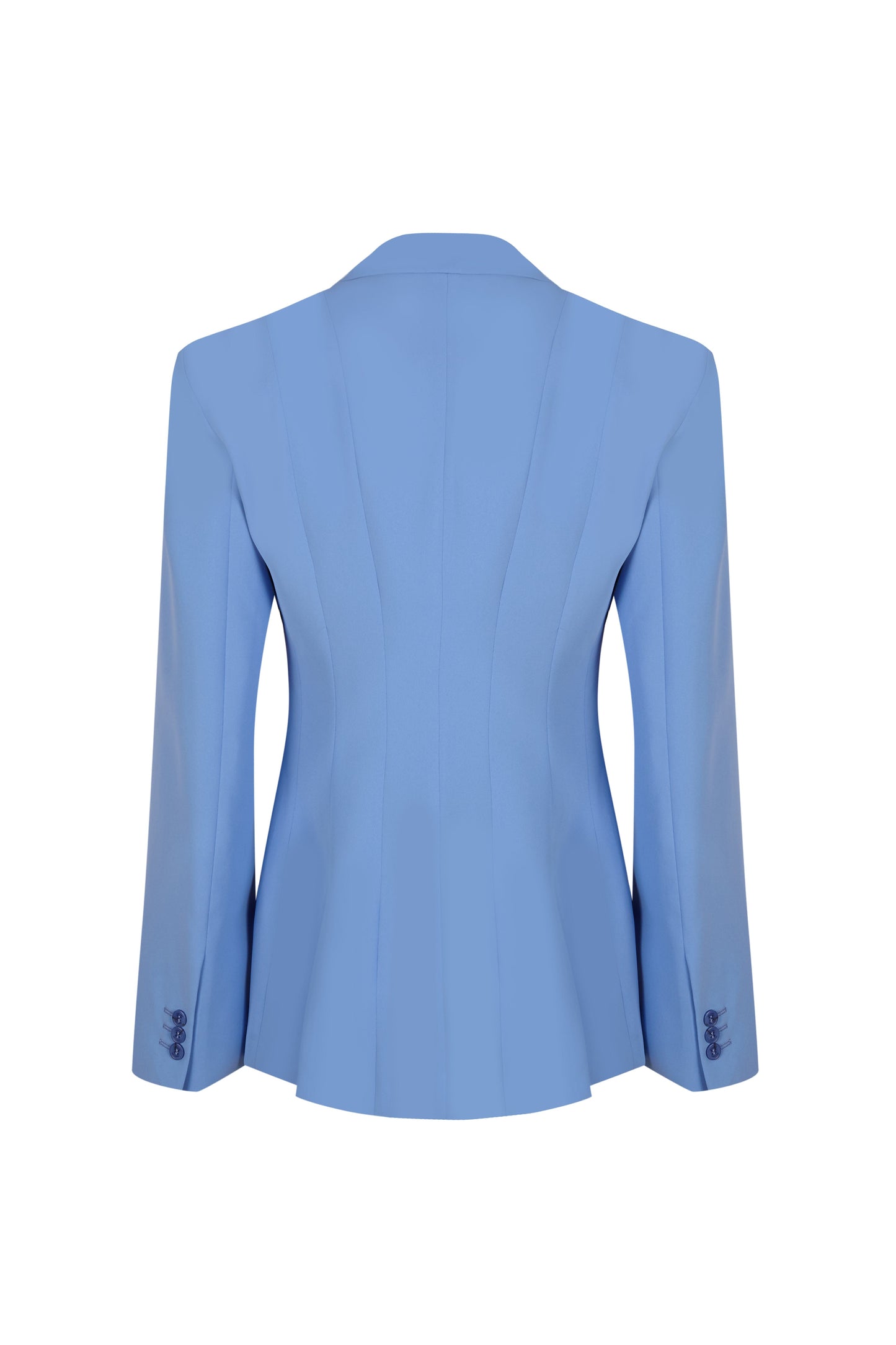 Blue Tailored Jacket Jackets PALOMO SPAIN 