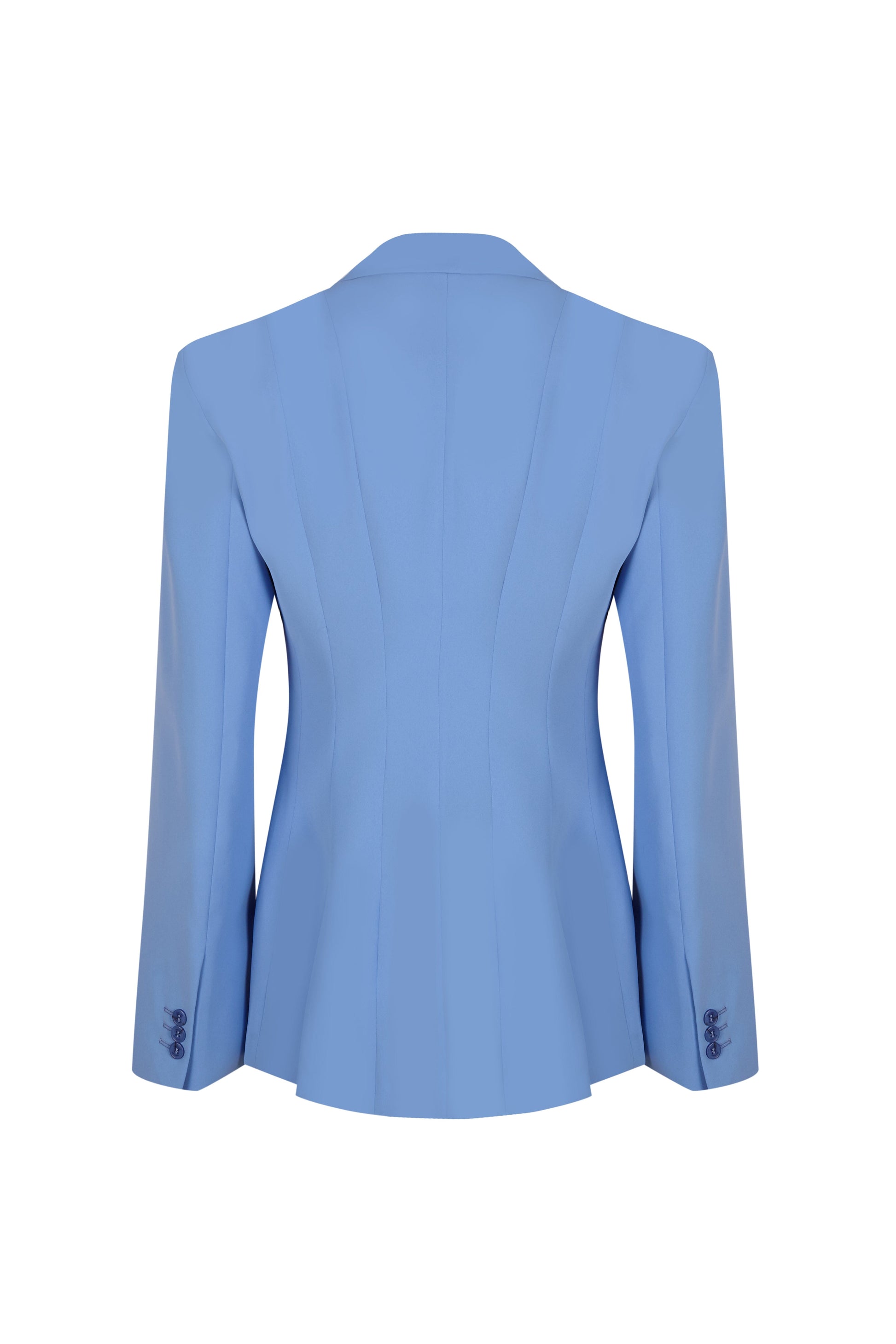 Blue Tailored Jacket Jackets PALOMO SPAIN 