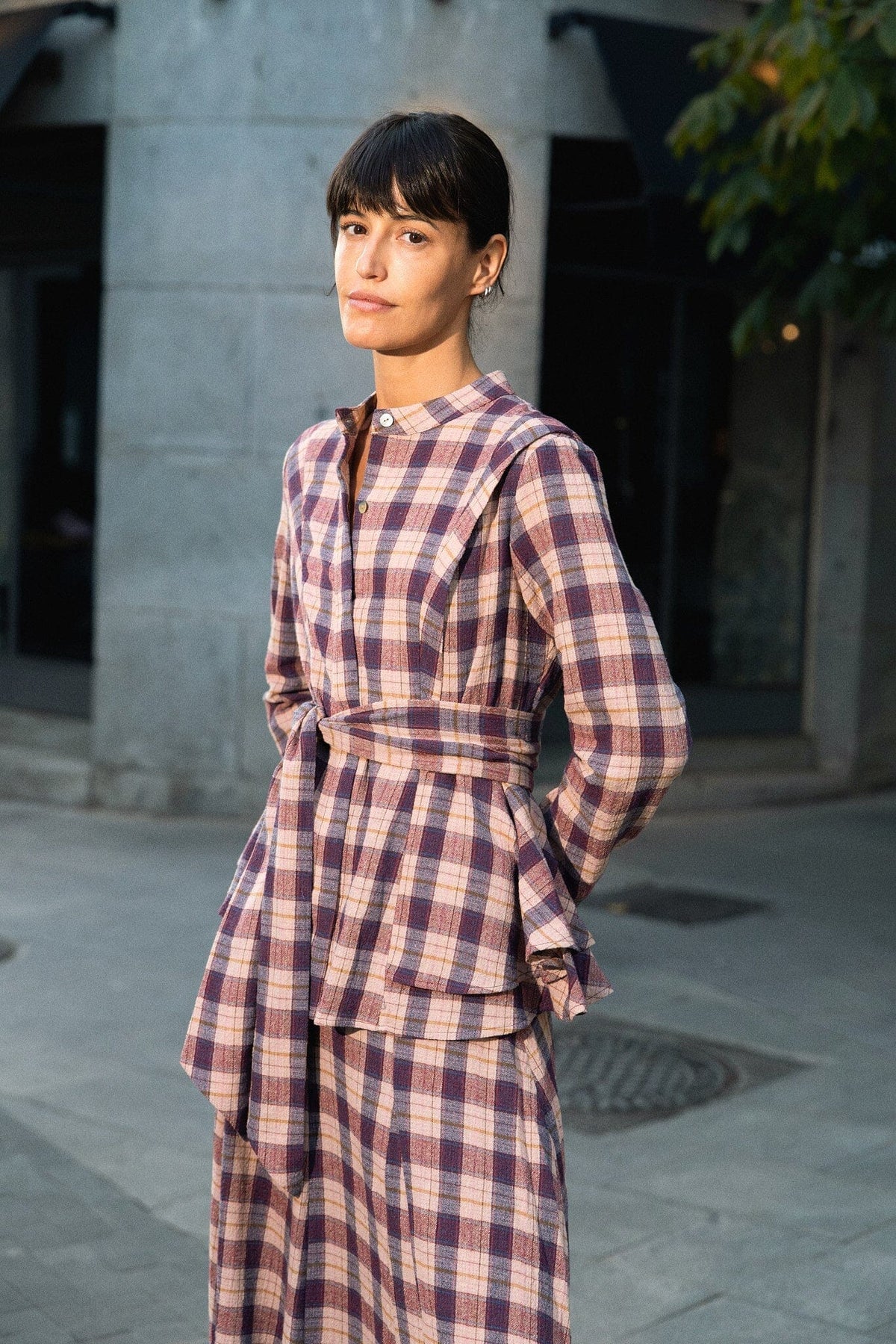 Blusa Chloé Cuadros · Ipa Brand · vista 3