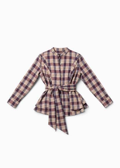 Blusa Chloé Cuadros · Ipa Brand · vista 2