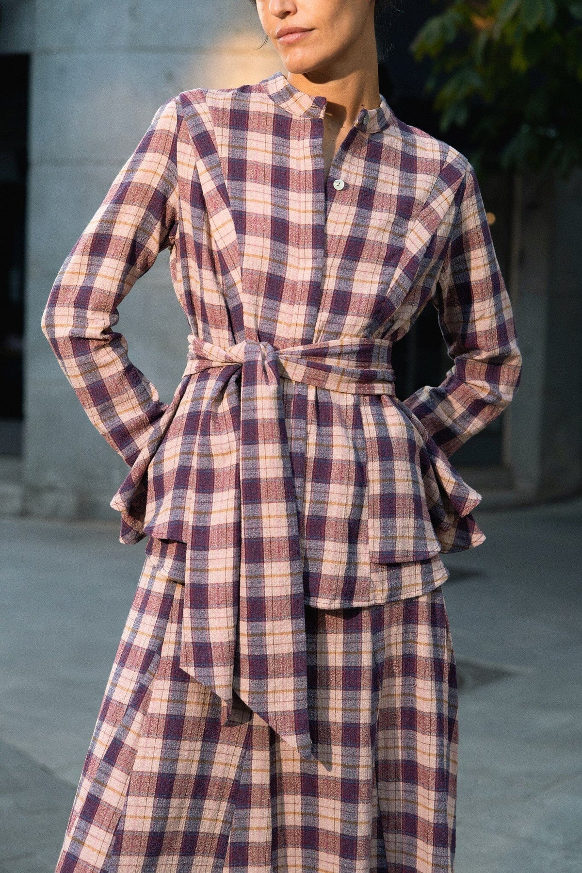 Blusa Chloé Cuadros · Ipa Brand · vista 4
