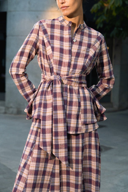 Blusa Chloé Cuadros · Ipa Brand · vista 4