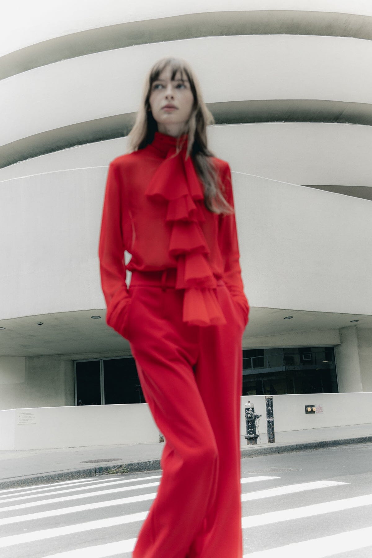 Blusa Crystal rojo Camisas Julise Magon 