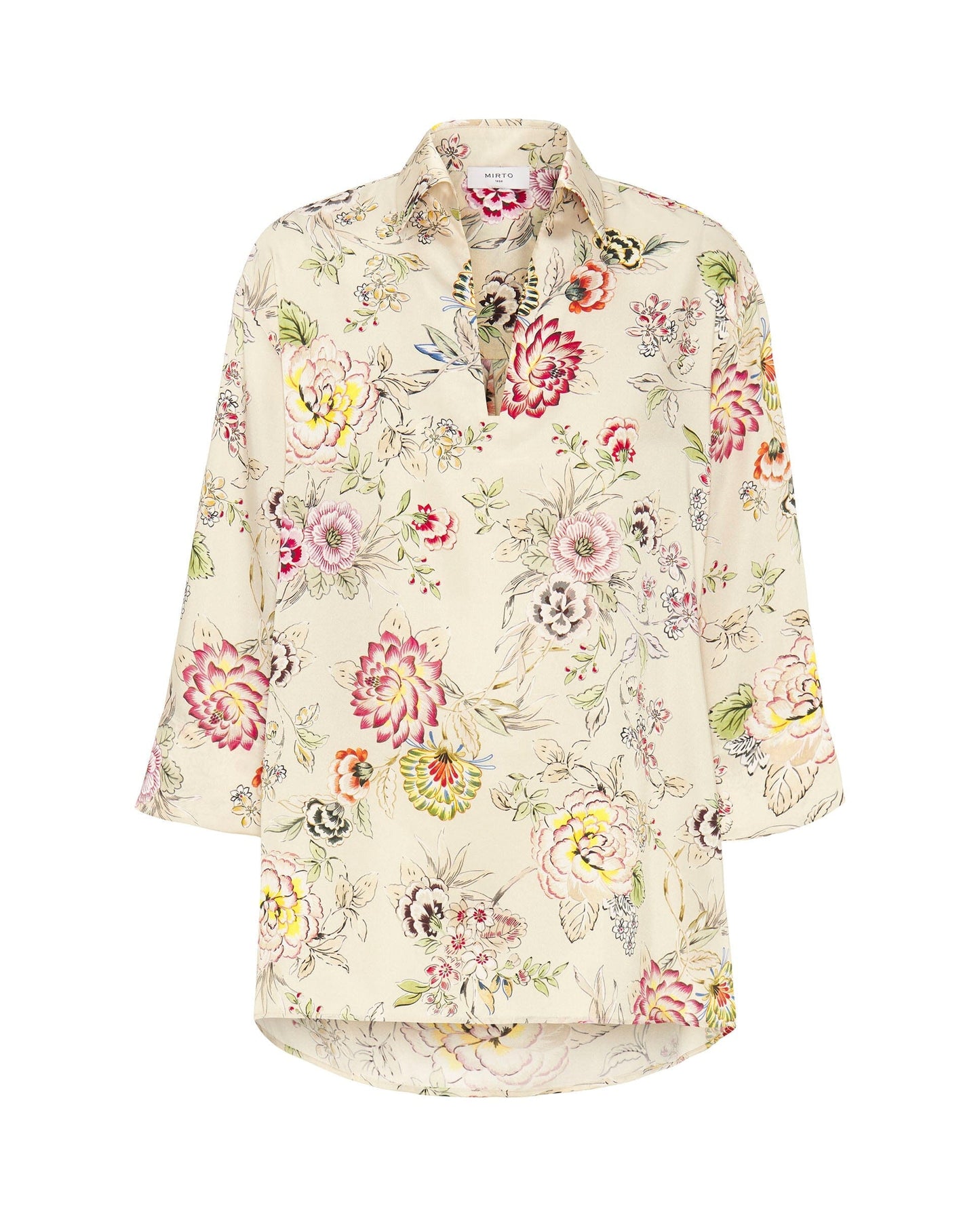 Blusa fluida estampado floral. Shirts & Blouses Mirto 