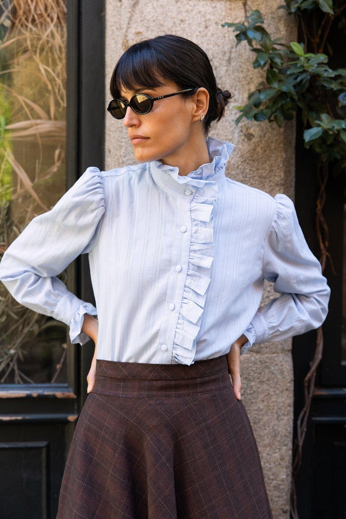 Blusa Juliette Volante Azul · Ipa Brand