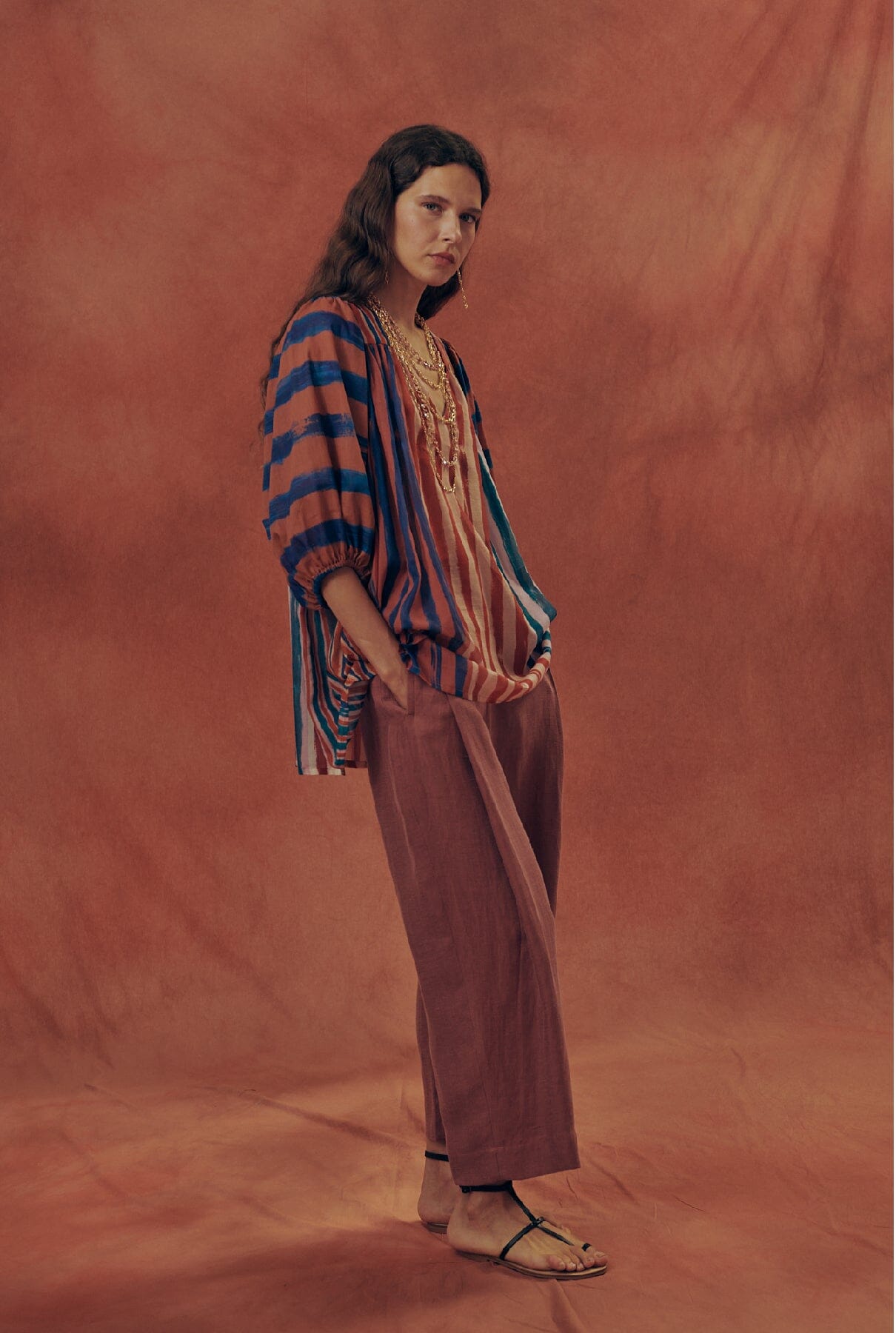 Blusa Oversize estampado "Marrakech" Shirts & blouses AILANTO 