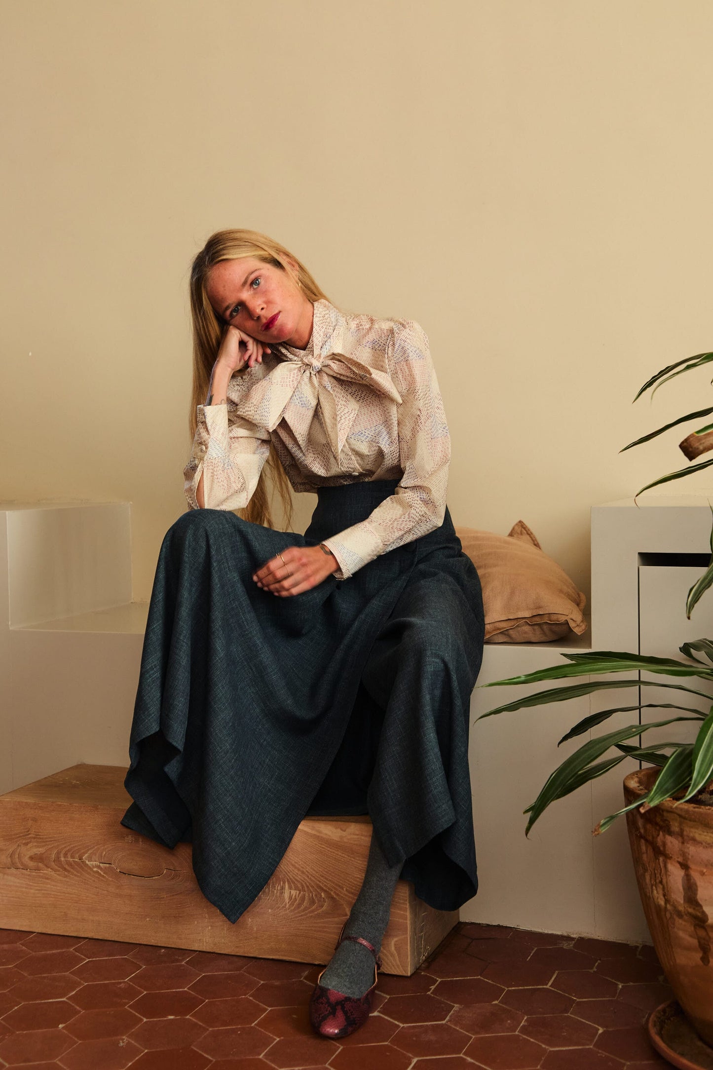 Blusa Pureza Lazo Estampada Shirts & Tops IPA BRAND 