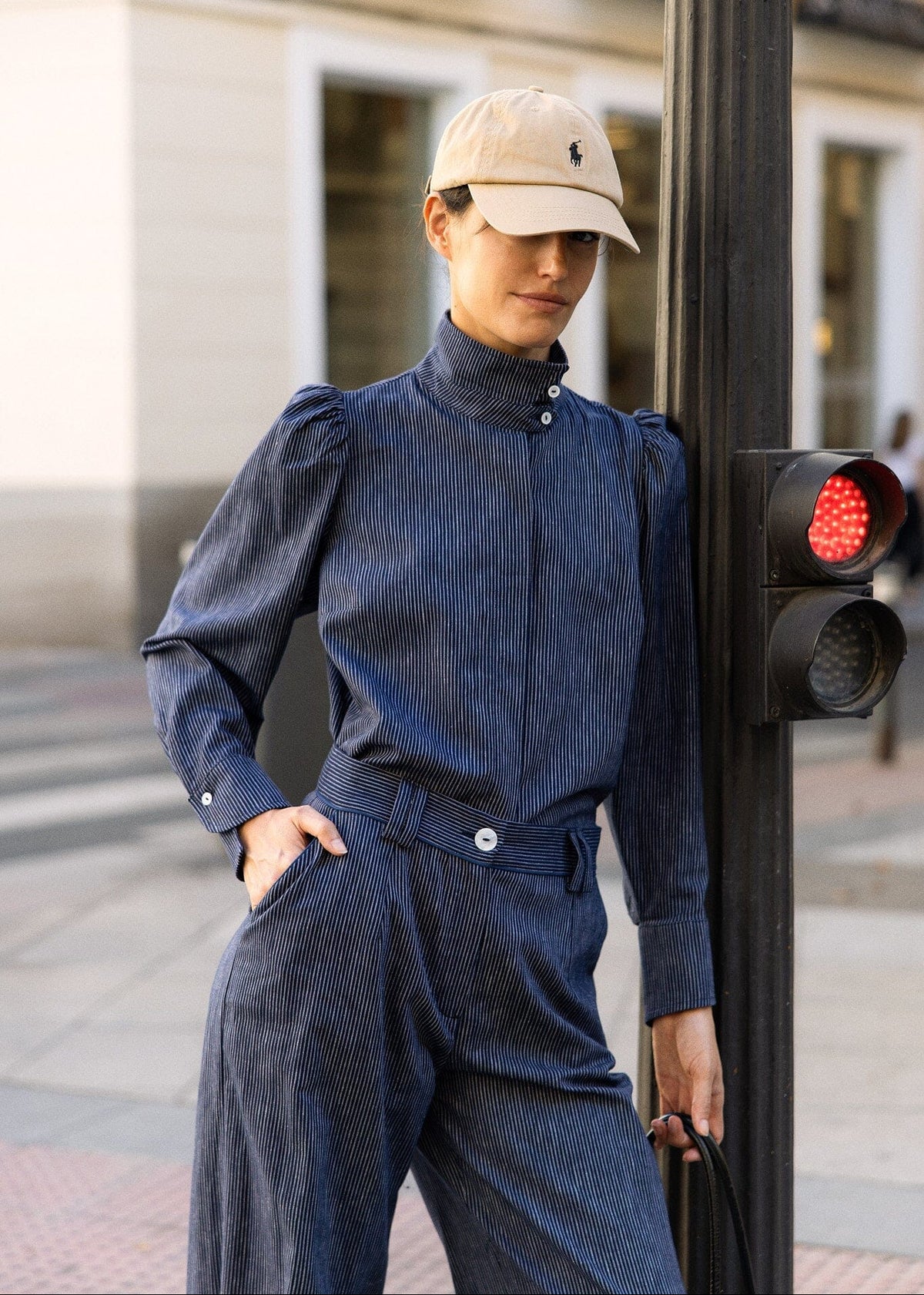 Blusa Rigot Azul Marino Shirts & blouses IPA BRAND 