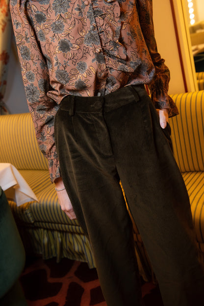 Blusa Toffe Estampado Marrón Shirts & Blouses IPA BRAND 