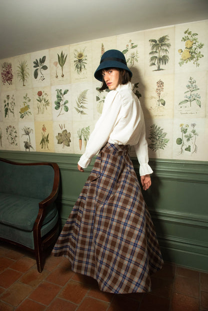 Blusa Valdora Volantes Blanca IPA BRAND 