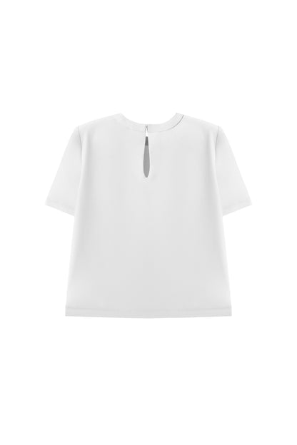 Bluseta Jimena Blanca Shirts & Blouses Julise Magon 