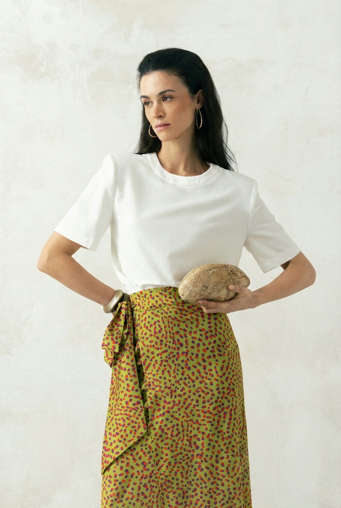 Bluseta Jimena Blanca Shirts & Blouses Julise Magon 