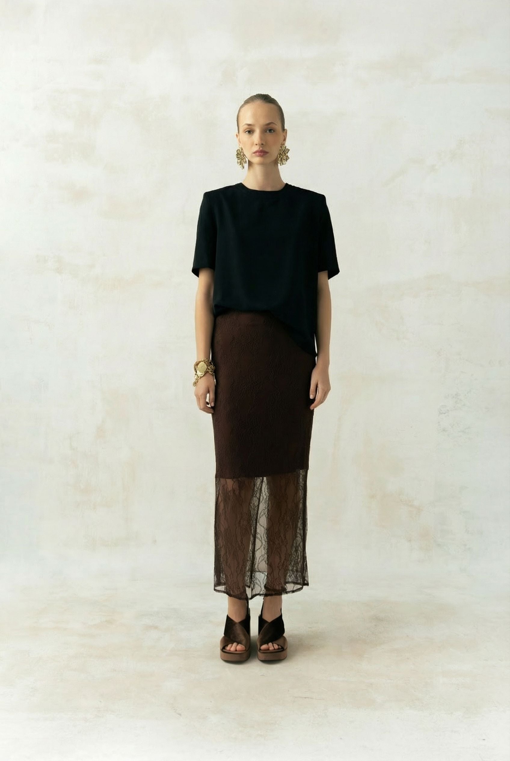 Bluseta Jimena Negra Shirts & Tops Julise Magon 