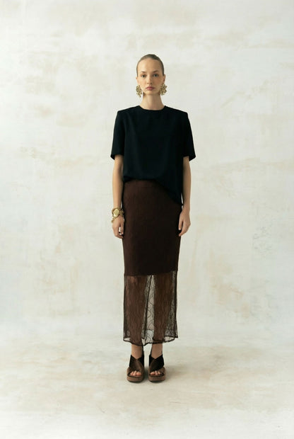 Bluseta Jimena Negra Shirts & Tops Julise Magon 