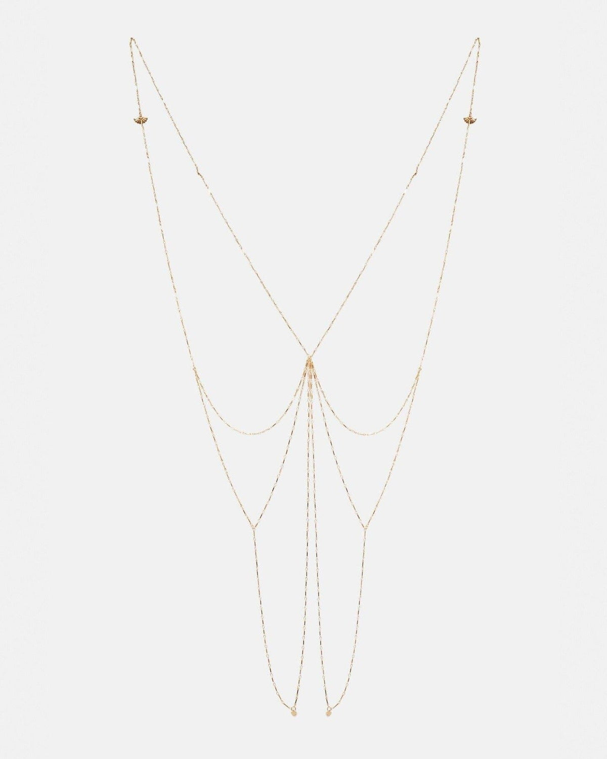 Body Chain Spider Necklaces La Morenita 