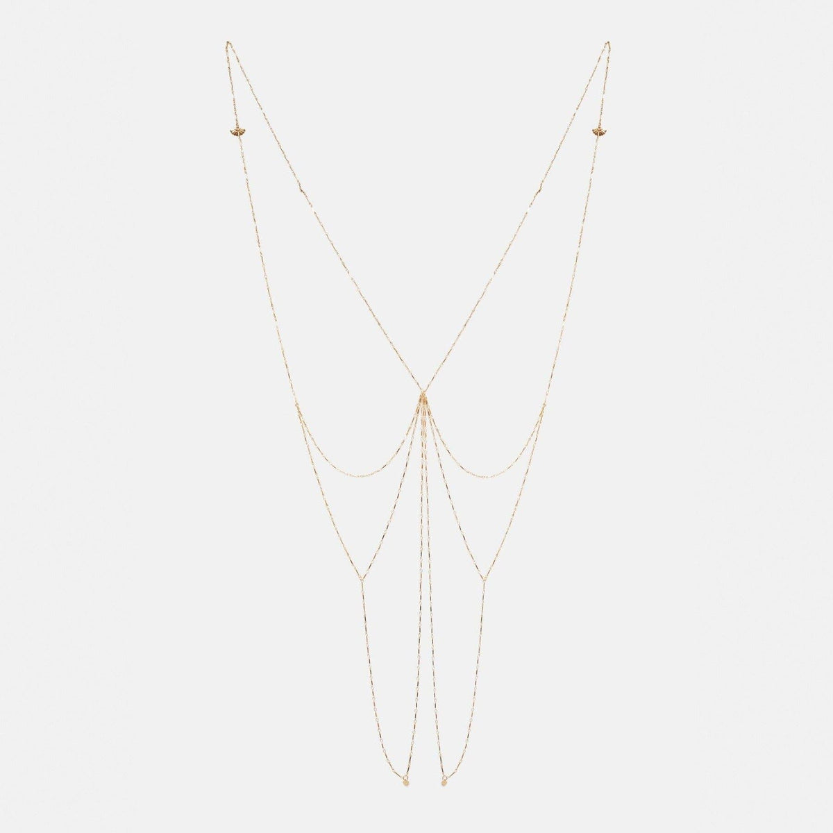 Body Chain Spider Necklaces La Morenita 