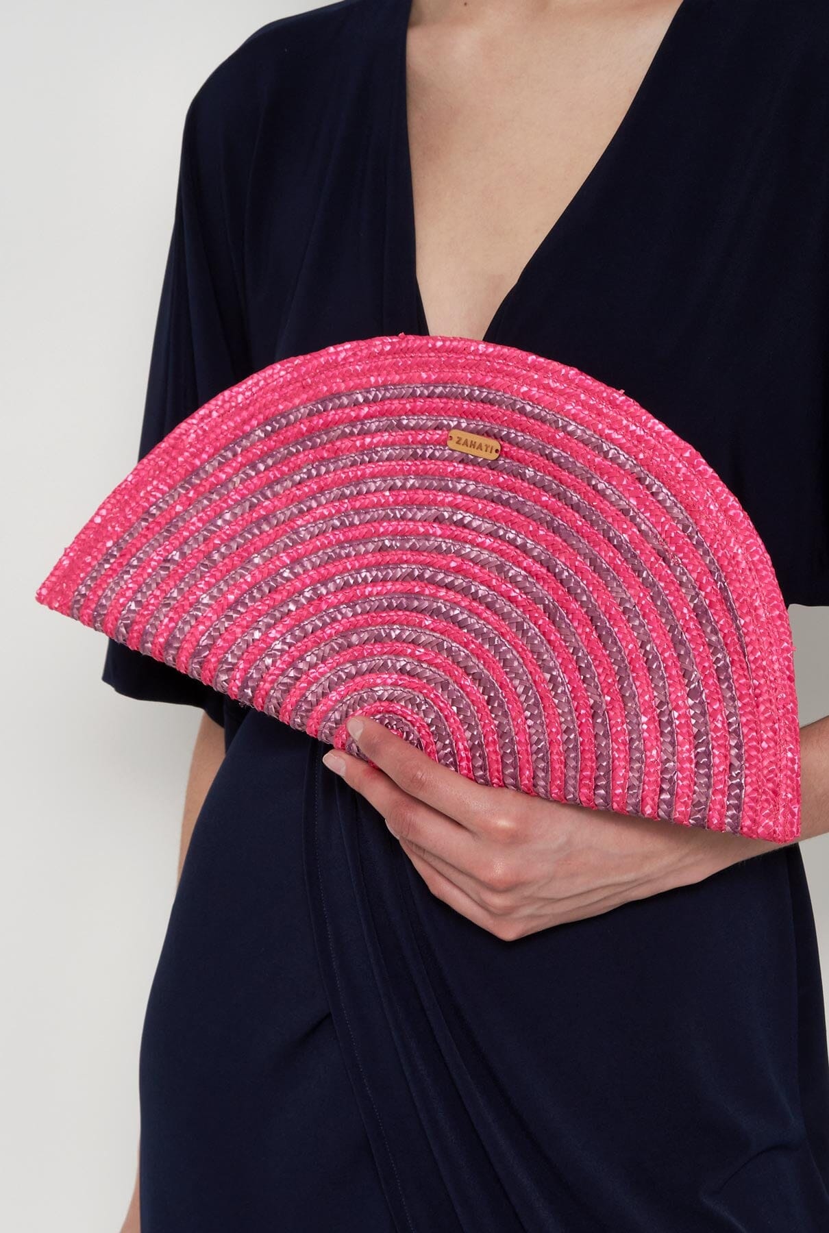 Bolso Abanico espiral fucsia – ES Fascinante
