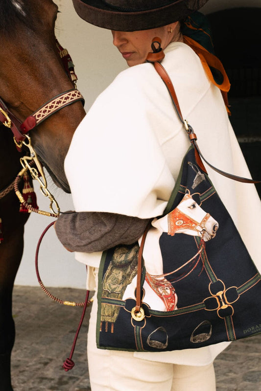 Bolso Berlina verde Crossbody bags Dorantes Harness 