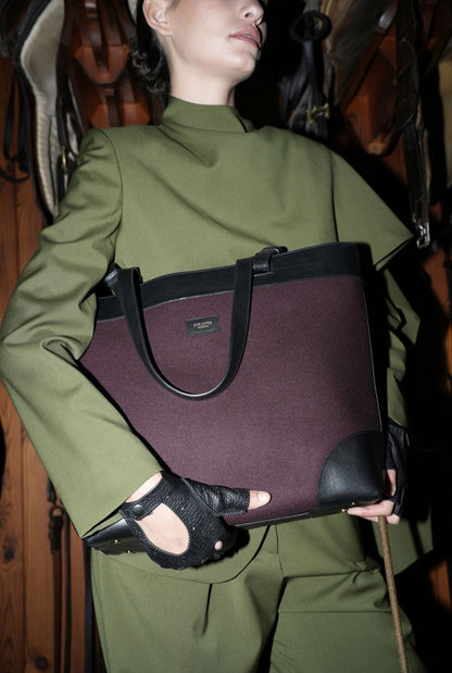 Bolso Break paño burdeos Hand bags Dorantes Harness 