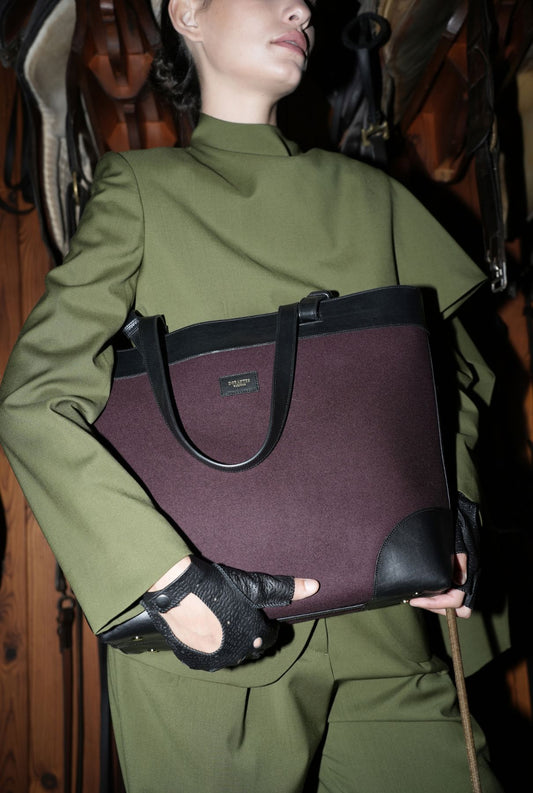 Bolso Break paño burdeos Hand bags Dorantes Harness 