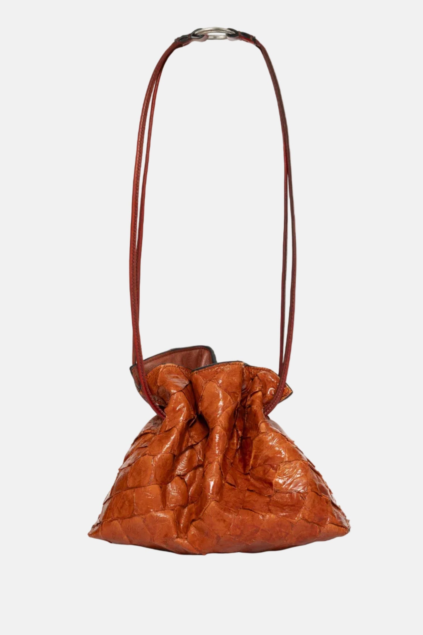 Bolso Coupé pirarucu naranja Hand bags Dorantes Harness 