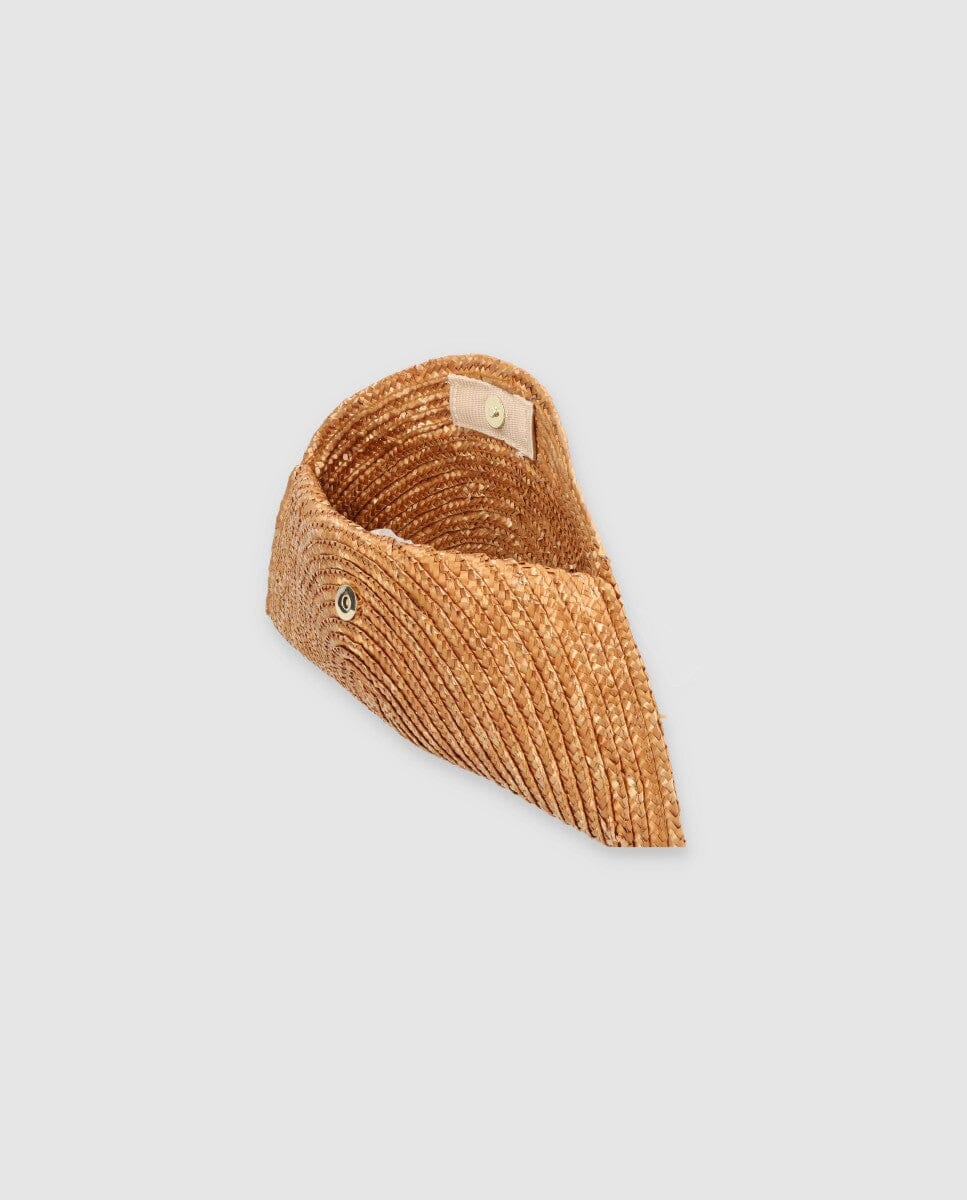 Bolso de mano Baguette bronce mediana Bolso Zahati 