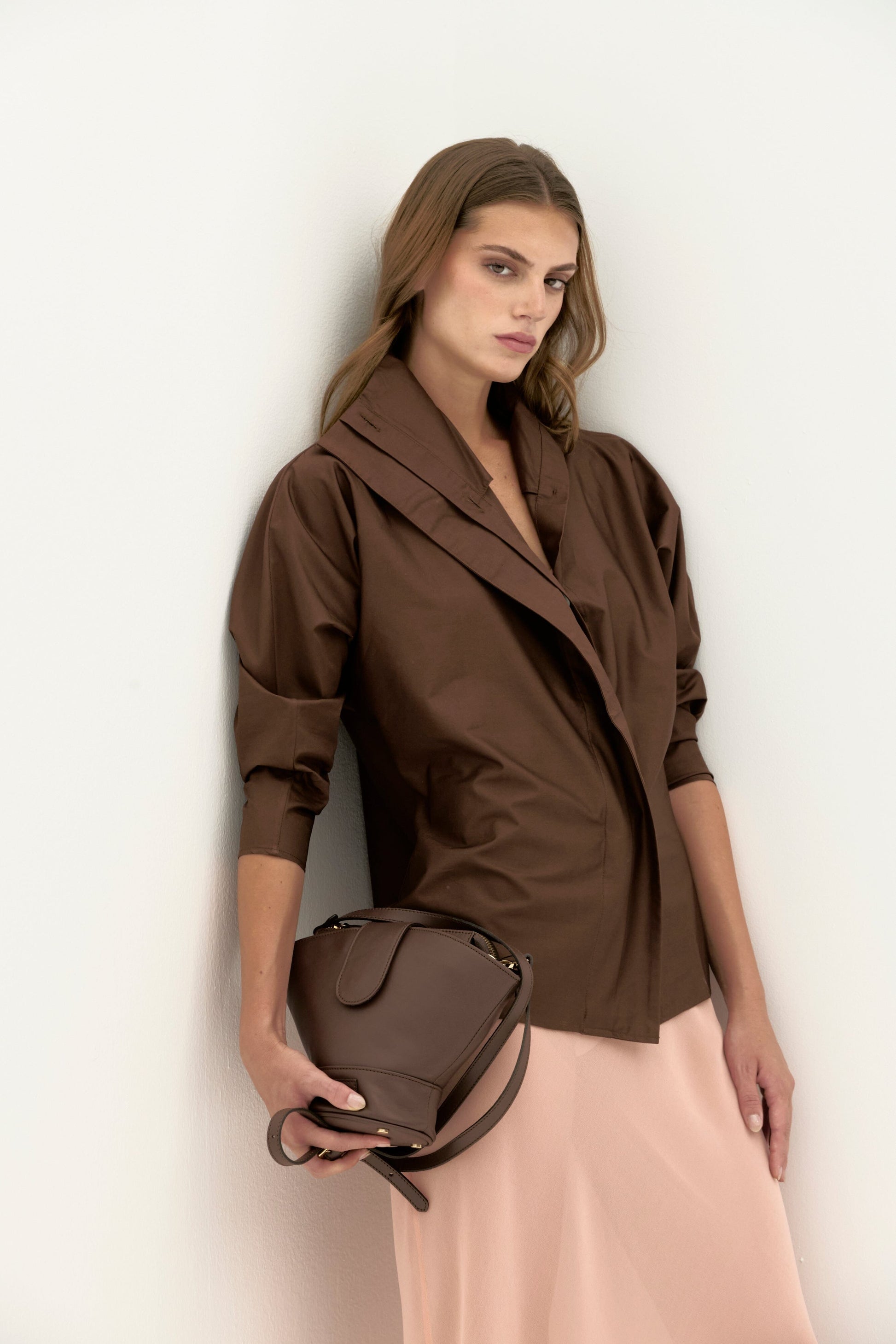 Bolso Mini Pietra Chocolate Zahati 