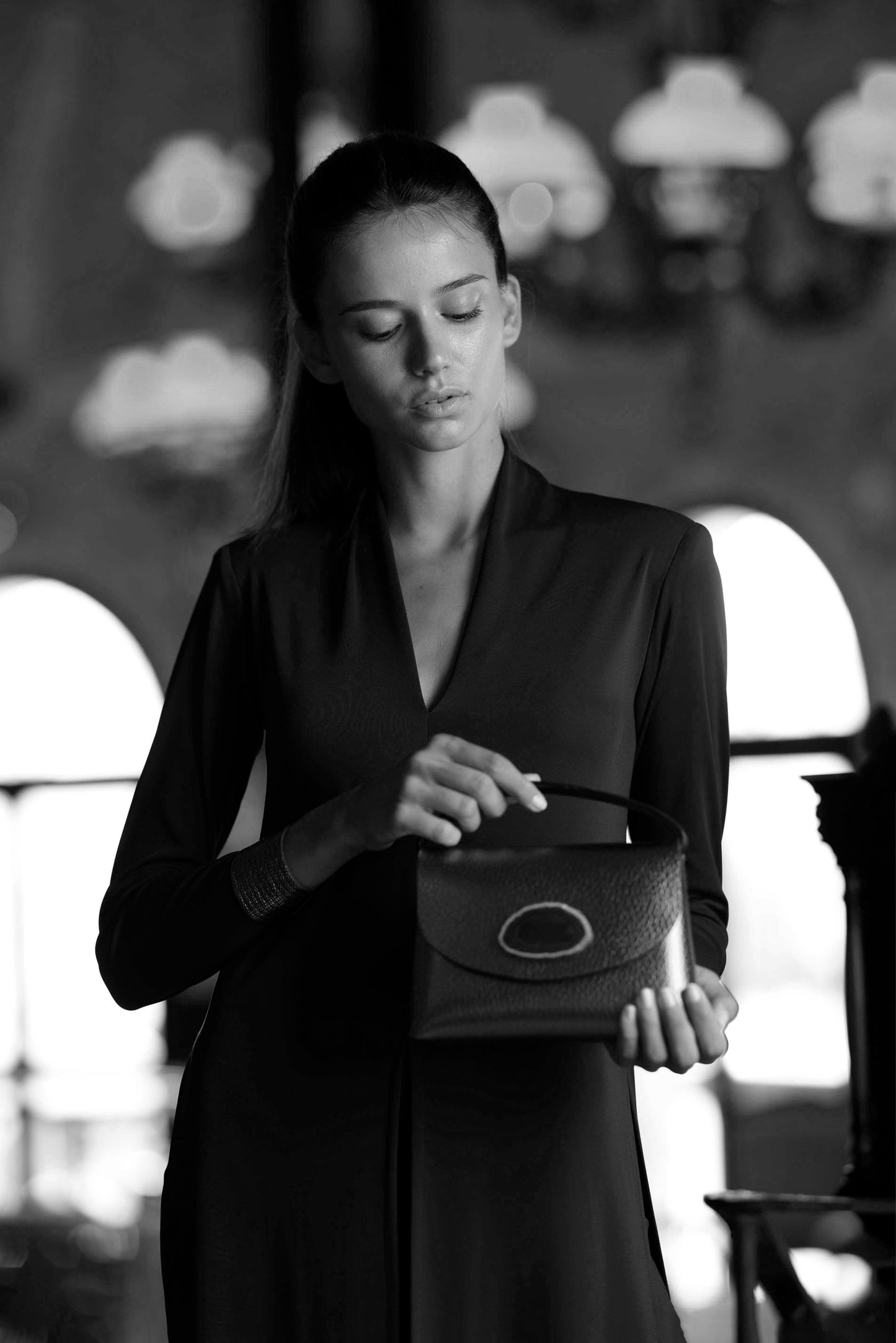 Bolso Ori Bronce Ágata Verde BOLSOS Ecue 