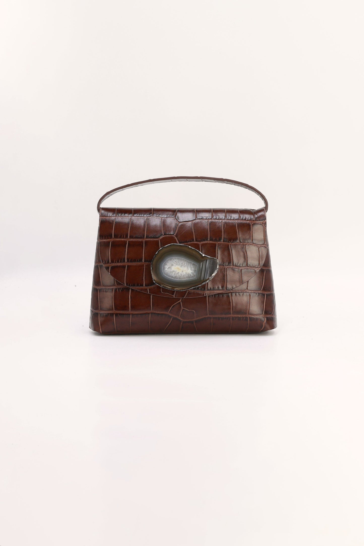 Bolso Ori Coco Marrón Ágata Natural Bags Ecue 