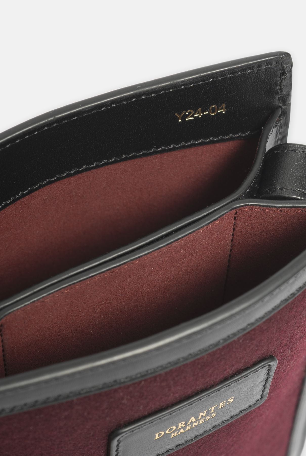 Bolso Petit Vis a Vis burdeos Mini bags Dorantes Harness 