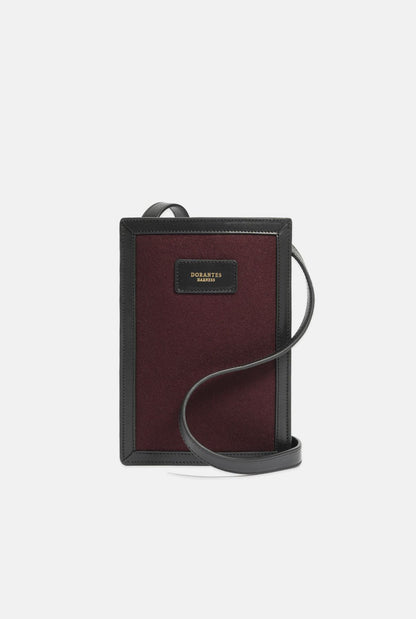 Bolso Petit Vis a Vis burdeos Mini bags Dorantes Harness 