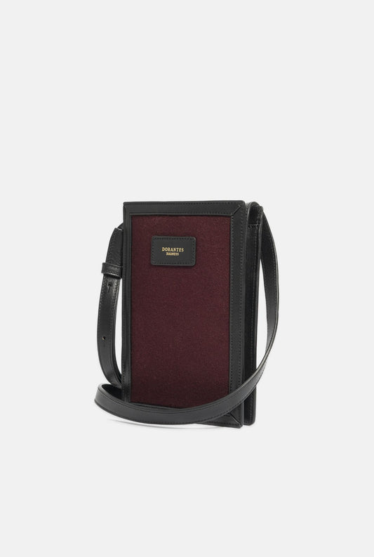 Bolso Petit Vis a Vis burdeos Mini bags Dorantes Harness 