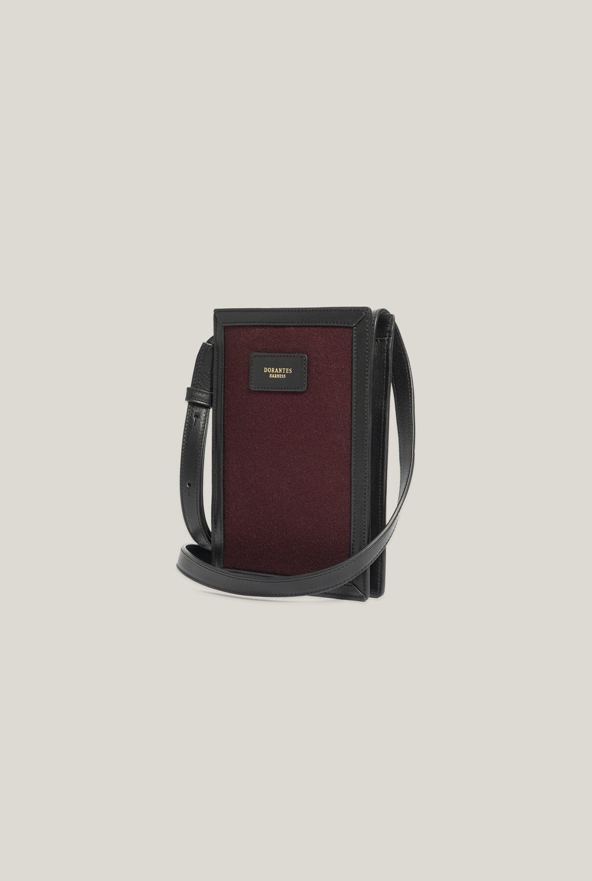 Bolso Petit Vis a Vis burgundy Crossbody bags Dorantes Harness 