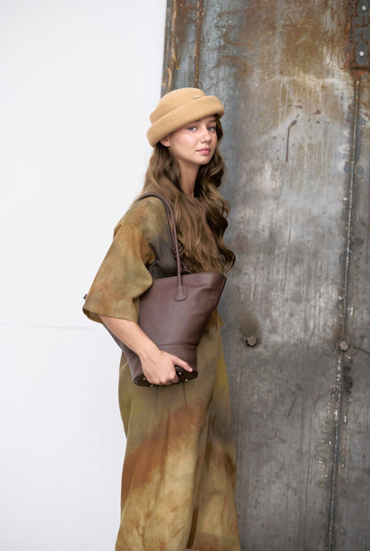 Bolso Pietra Chocolate Zahati 