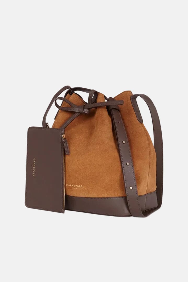 Bolso Telma Caramel Suede Shoulder bags Carnevale Madrid 