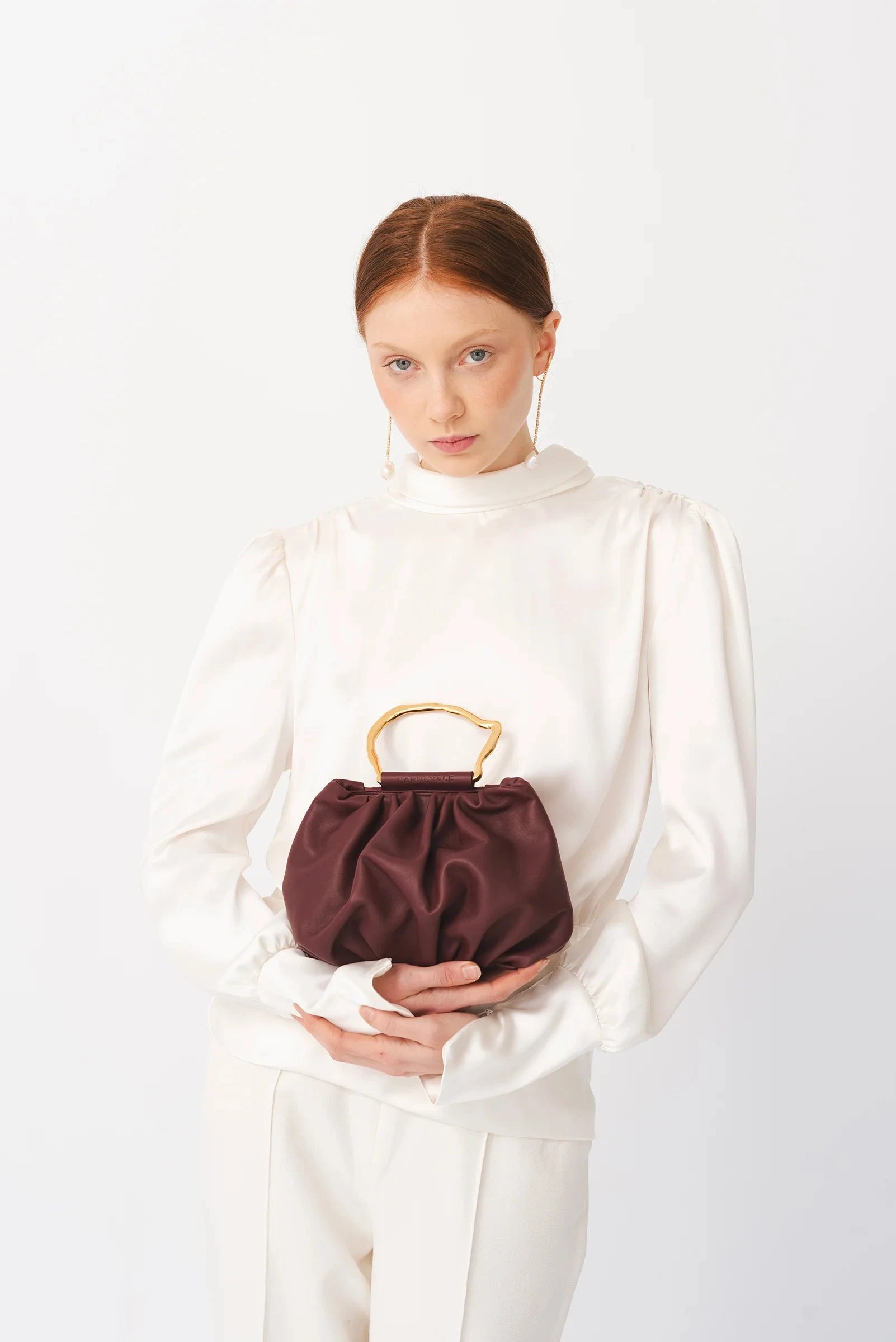 Bolso Victoria burgundy Hand bags Carnevale Madrid 