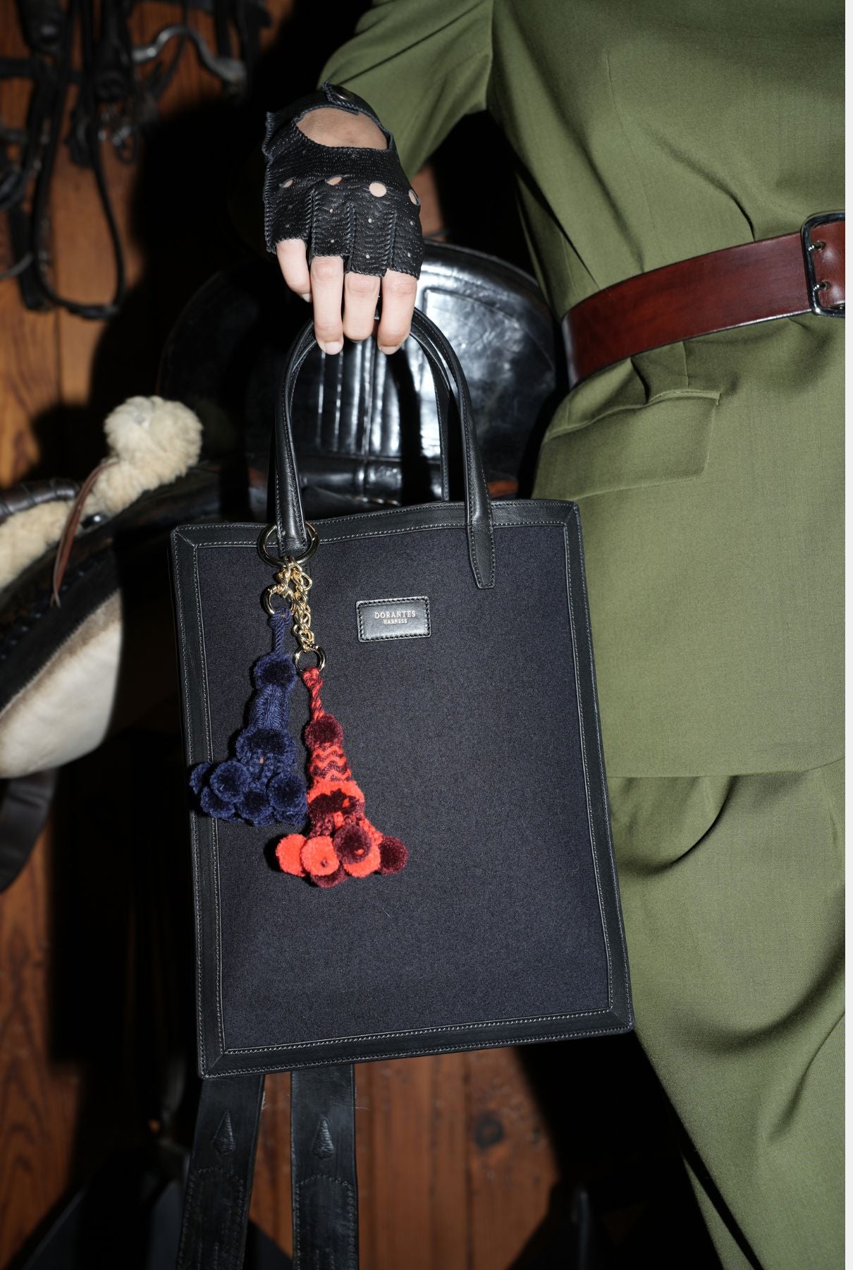 Bolso Vis a Vis azul Hand bags Dorantes Harness 