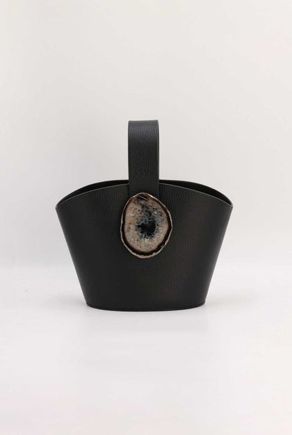 Bolso Zoe Negro Ágata Natural BOLSOS Ecue 