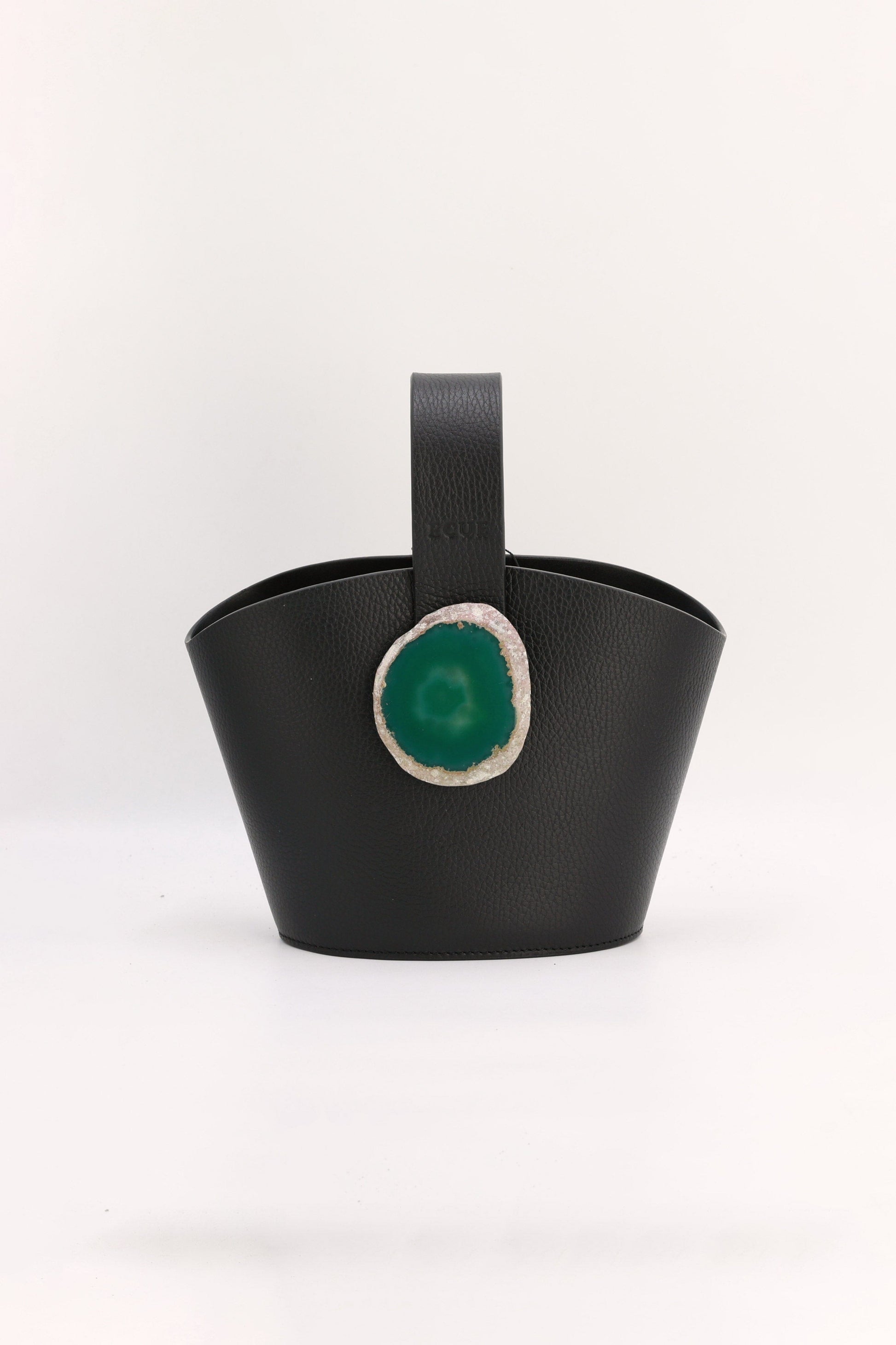 Bolso Zoe Negro Ágata Verde Bags Ecue 