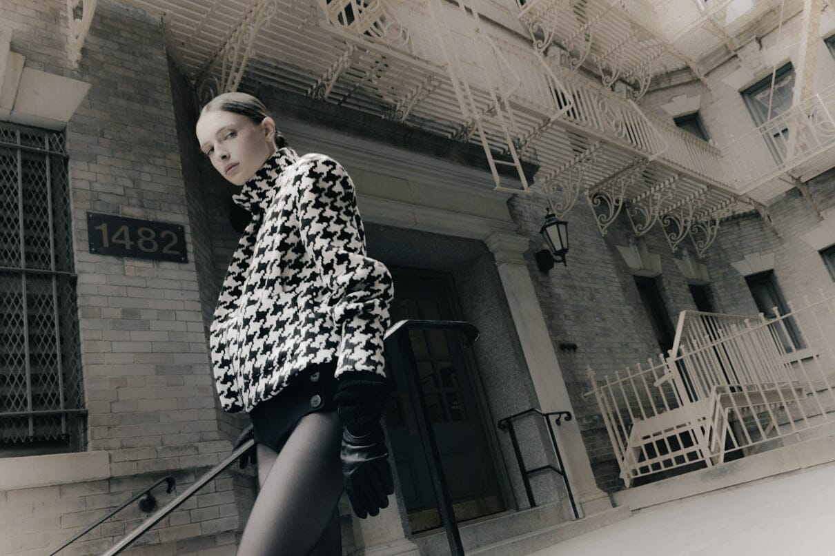 Bomber Valentina joya pata de gallo Jackets Julise Magon 