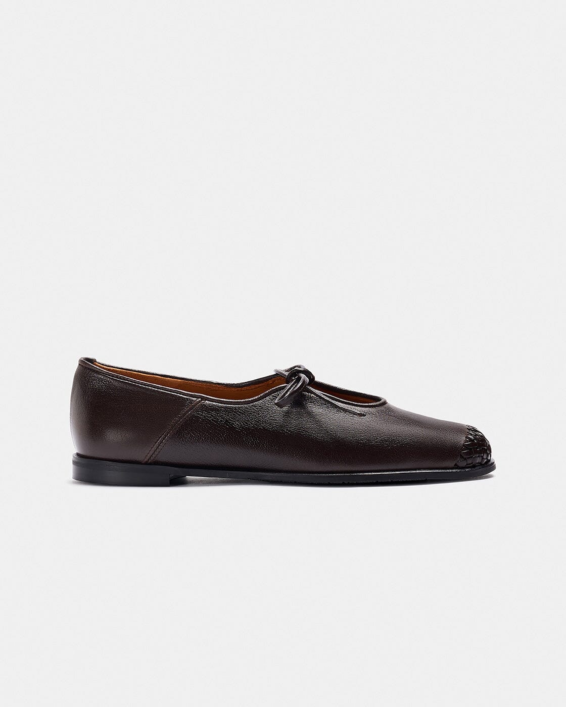 BORAGO MARRON OSCURO Flat shoes Naguisa 