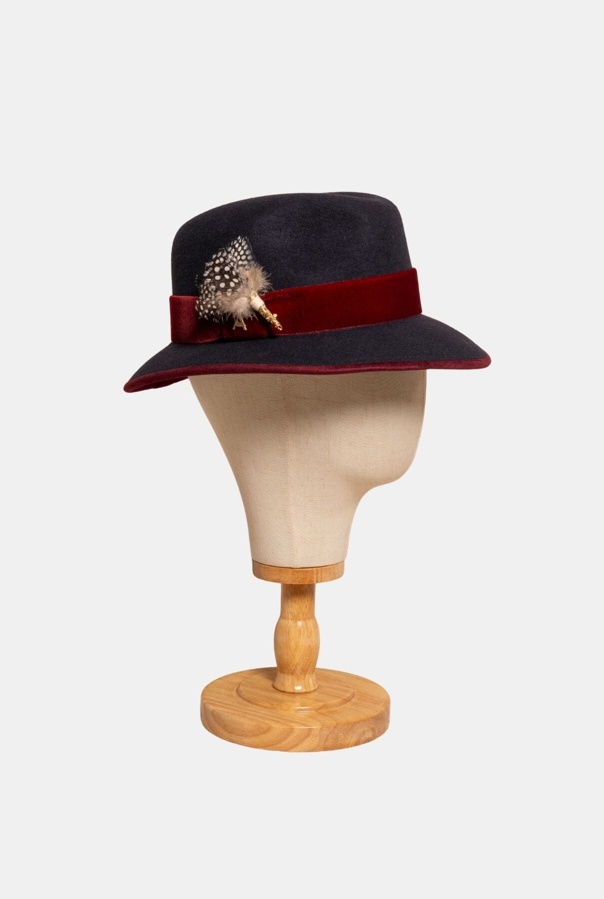 Borsalino Azul Marino Hats Alexia Alvarez de Toledo 