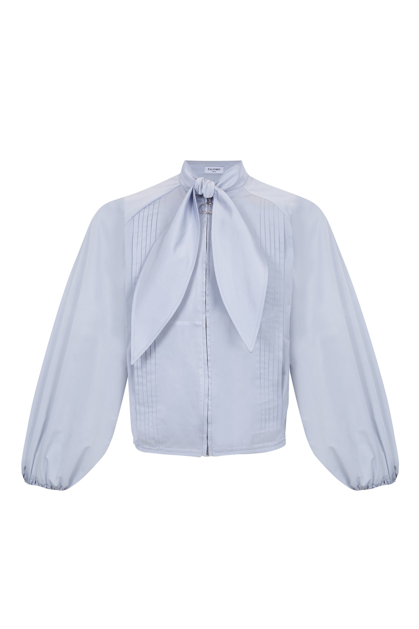 Bow Blue Bomber Jacket Jackets PALOMO SPAIN 