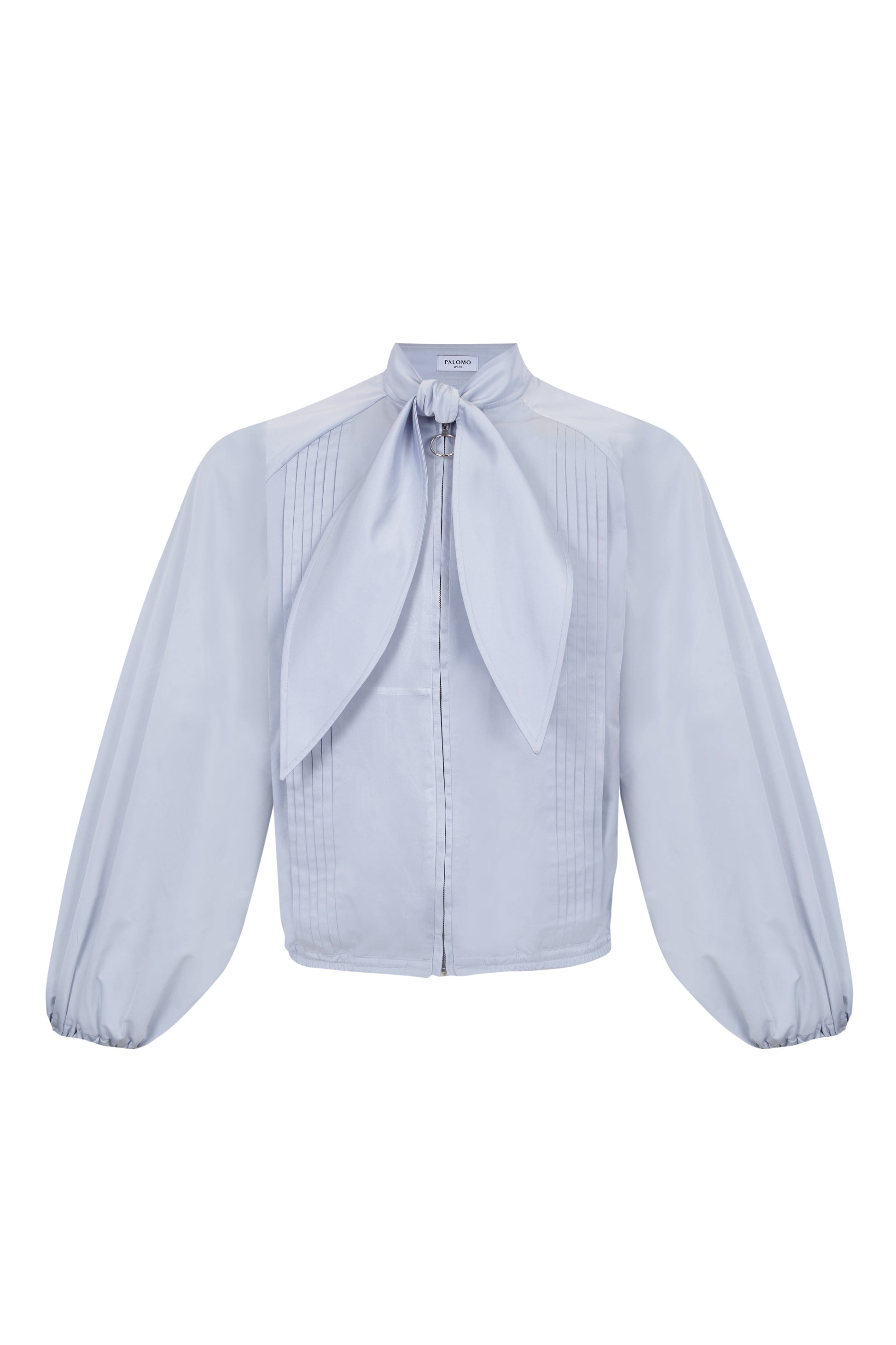 Bow Blue Bomber Jacket Jackets PALOMO SPAIN 