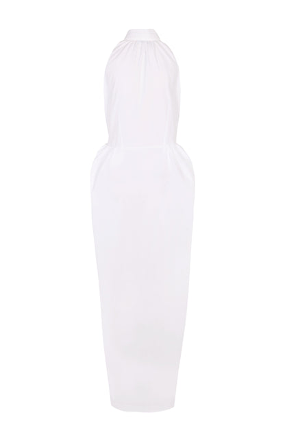 Bow Halter Dress Dresses PALOMO SPAIN 