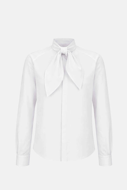 Bow White Shirt Shirts & blouses PALOMO SPAIN 