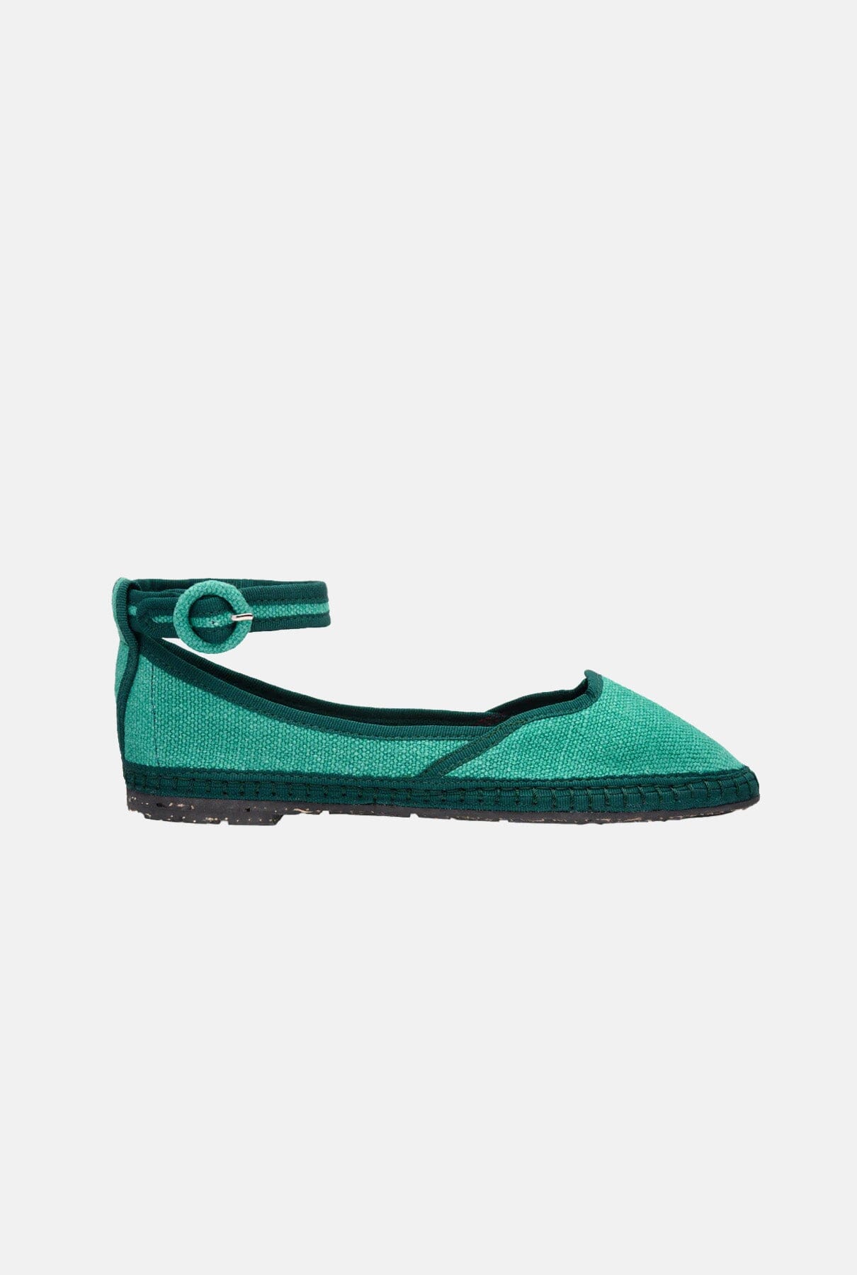 Bracelet Green Flat shoes Flabelus 